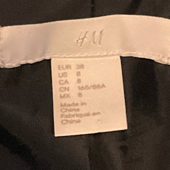 H&M Womens Black business blazer 8 good condition - Picture 2 of 9